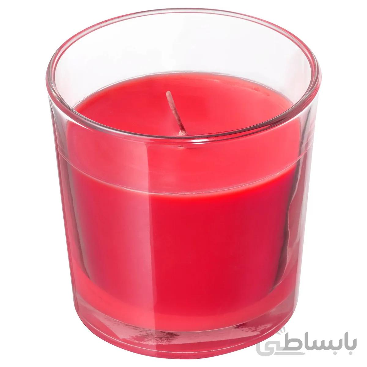 شمع معطر لیوانی مدل SINNLIG ایکیا
