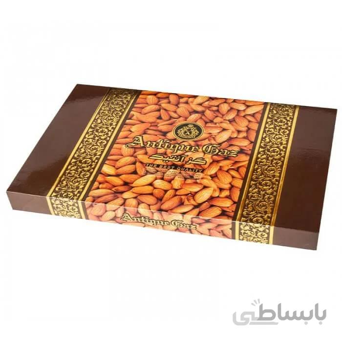 گز آنتیک 30 درصد مغز بادام لقمه – 400 گرم