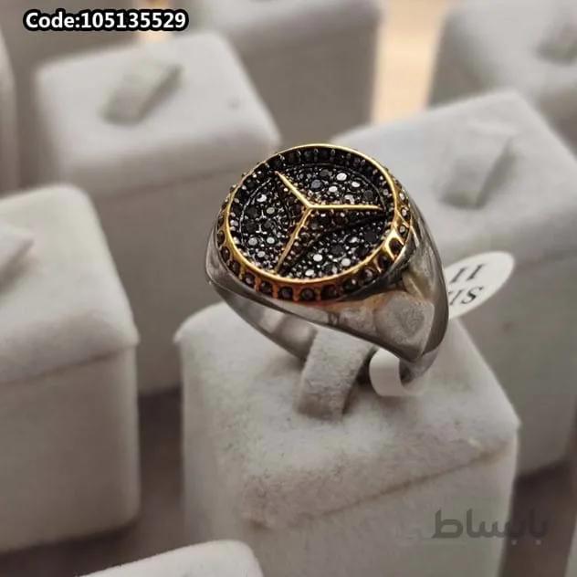 انگشتر مردانه کد 456917