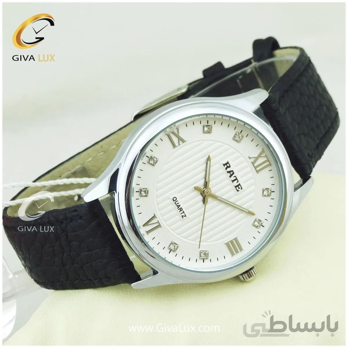 ساعت مچی مردانه بند چرمی رِیت RATE مدل 8238G