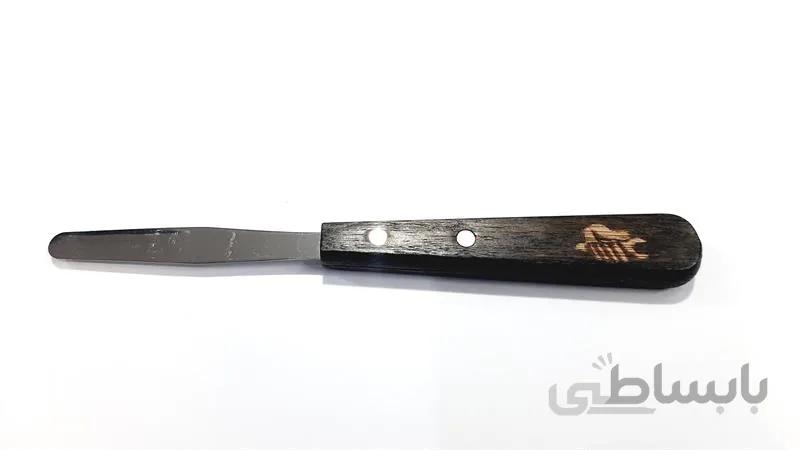 قاب باز کن استیل دسته چوبی