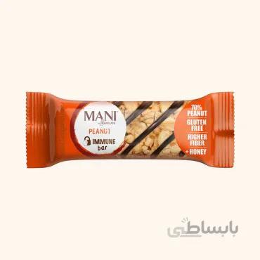 نات بار مانی بادام زمینی و عسل بدون گلوتن 35 گرمی