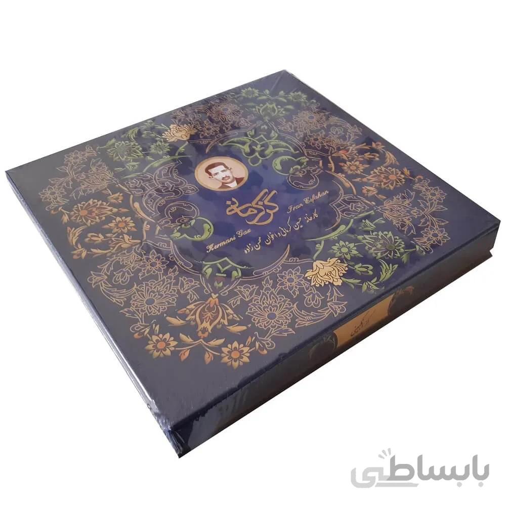 گز کرمانی 40% لقمه پسته چهار فوق انگبینی – 450 گرم