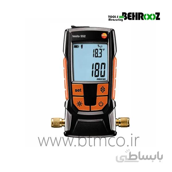 گیج وکیوم بلوتوث دار تستو مدل TESTO 552 ا TESTO 552