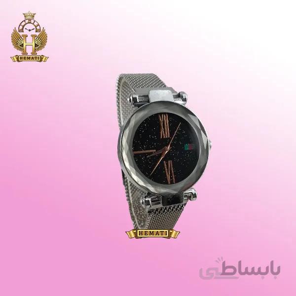 ساعت دخترانه گوچی بند حصیری قفل مگنتی GUCCI101