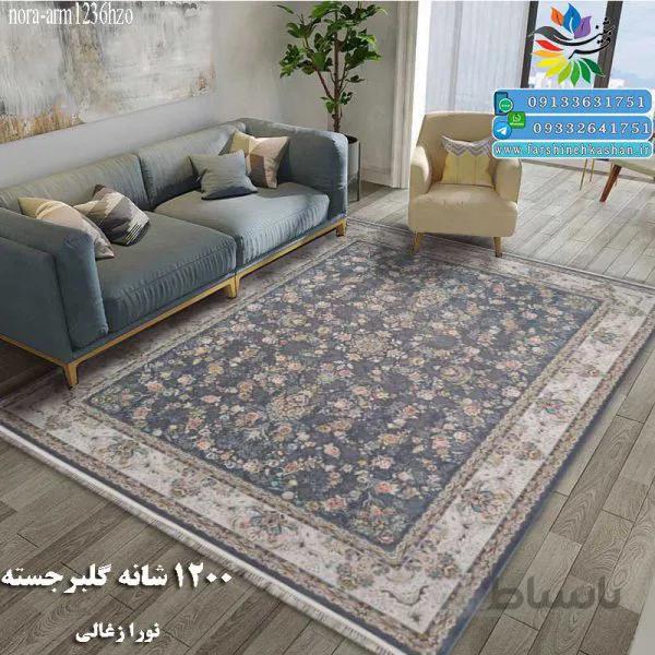 نورا زغالی 1200 شانه گل برجسته