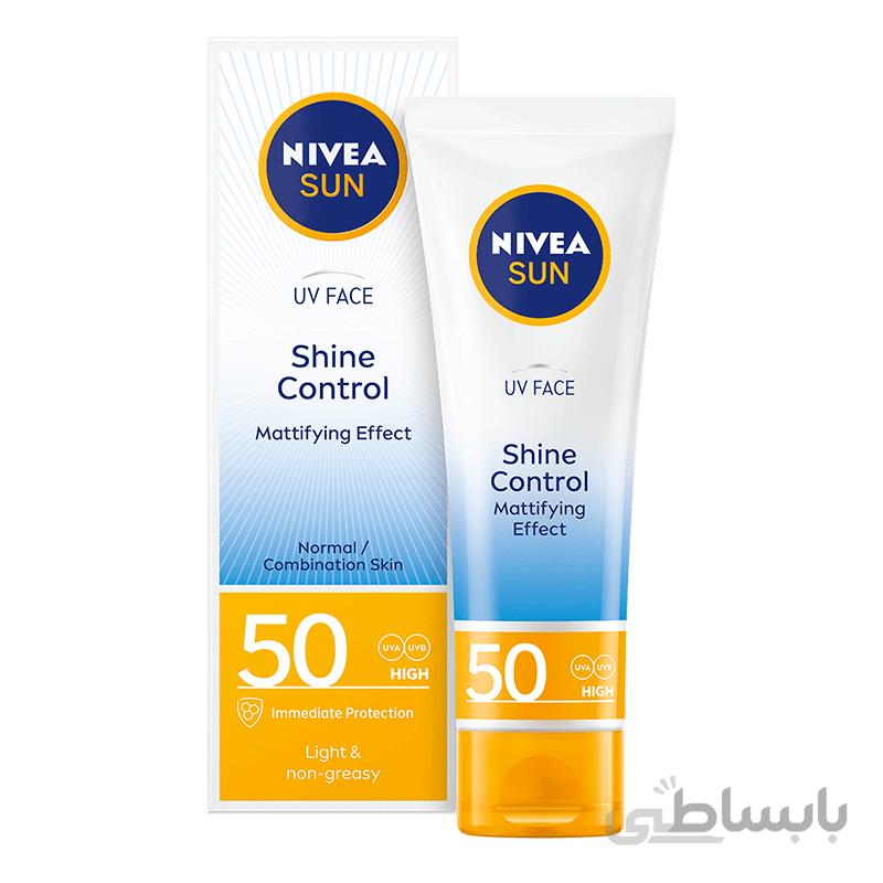 کرم ضدآفتاب Q10 جوان ساز و ضد لک SPF 50 نیوا NIVEA UV FACE Q10 ANTI-AGE &amp; ANTI-PIGMENT SUN CREAM SPF 50