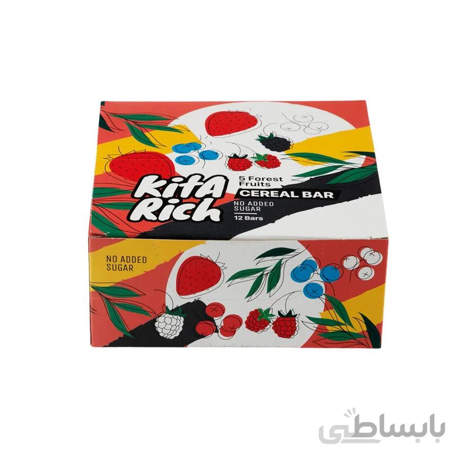 غلات بار میوه ای طعم پنج میوه جنگلی کیتاریچ