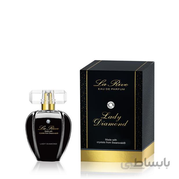 ادوپرفیوم زنانه لیدی دیاموند لاریو 75 میل LA RIVE LADY DIAMOND EAU DE PERUM