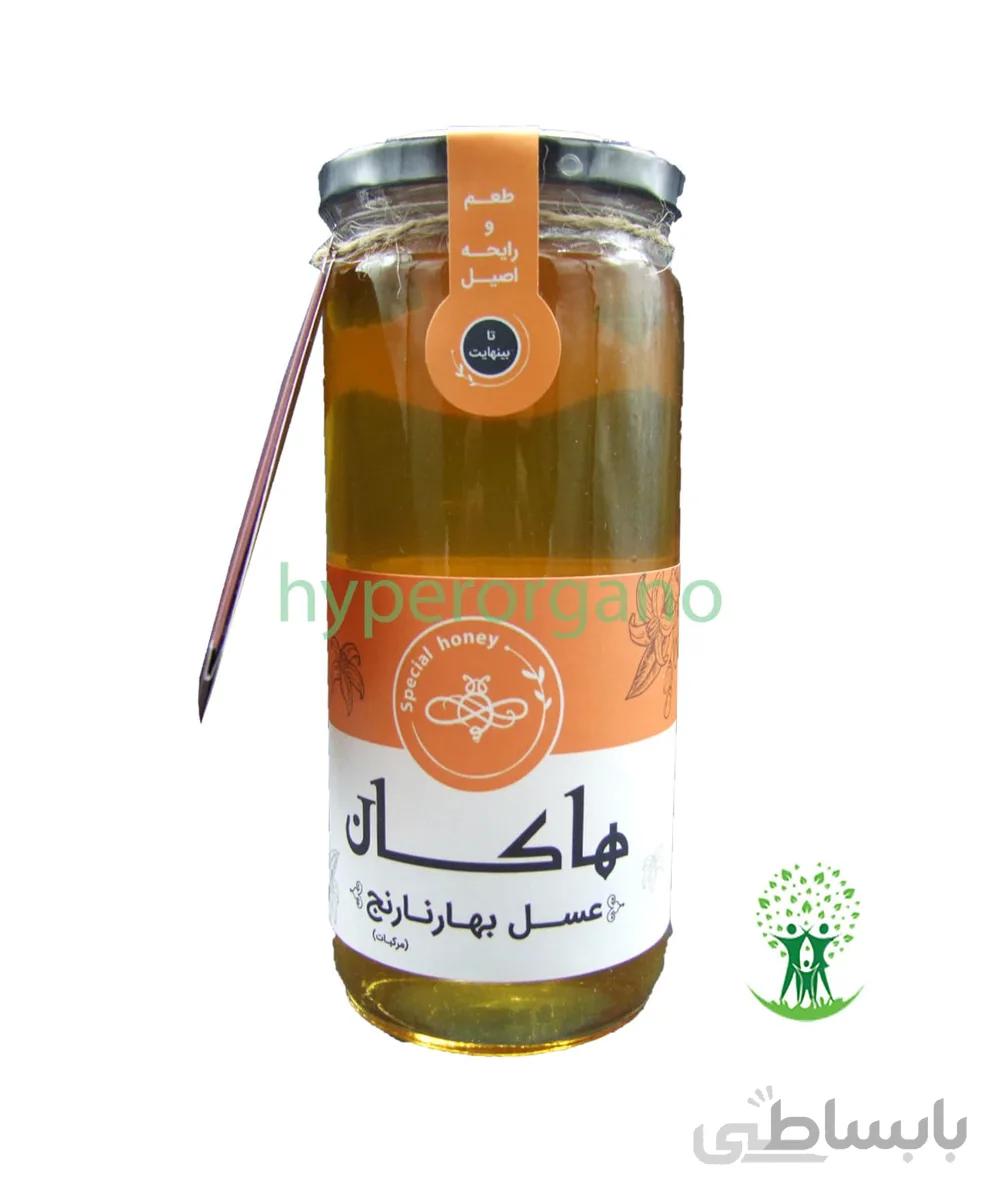 عسل بهارنارنج ارگانیک 600 گرمی هاکان