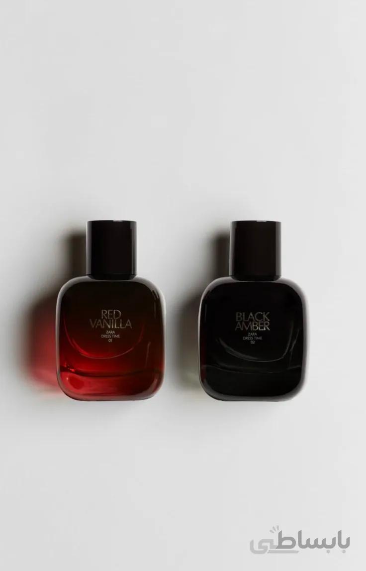 عطر زنانه زارا پک ردوانیلا و بلک امبر RED VANILLA+BLACK AMBER