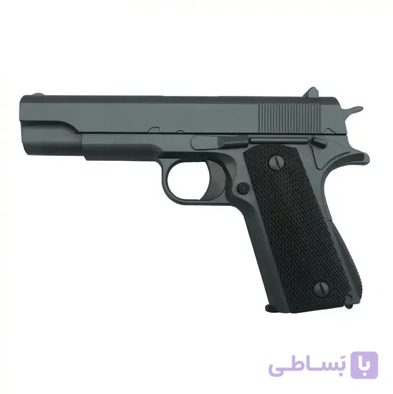 تفنگ کلت فلزی ساچمه ای ایرسافت گان مدل V11 Silver