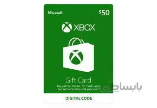 خرید گیفت کارت ایکس باکس | ۵۰ دلاری ا Microsoft XBOX 50$ Gift Card US دیجیتالی