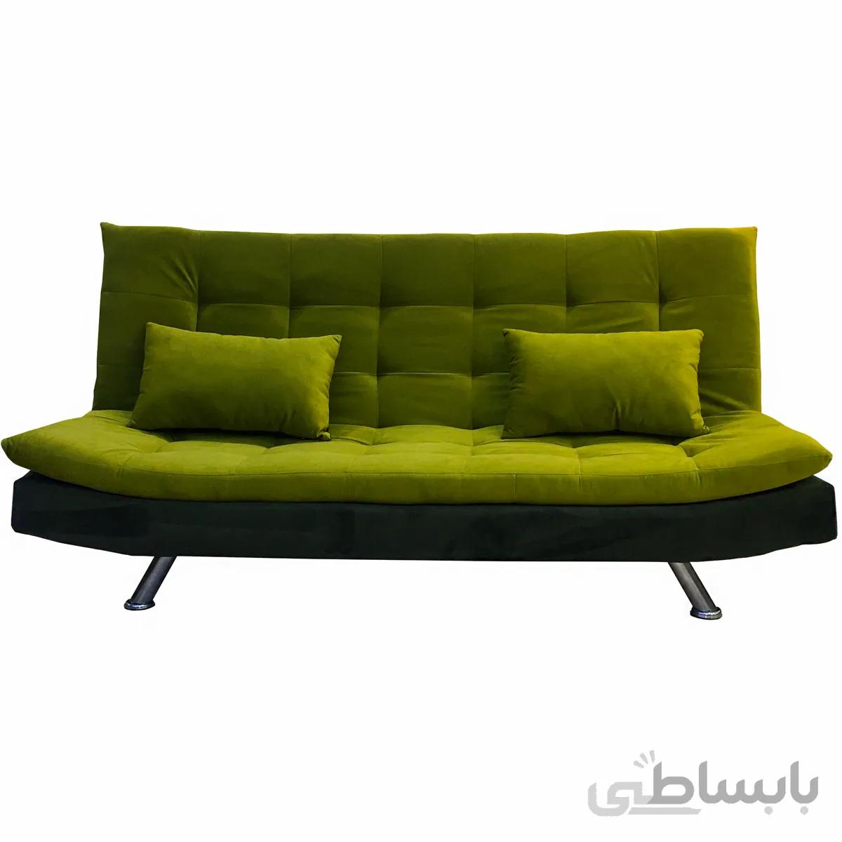 مبل تختخوابشو سه نفره مدل آپیس - زیتونی