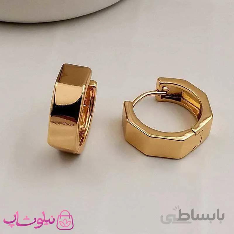 گوشواره پهن چند ضلعی ژوپینگ کد 332 1