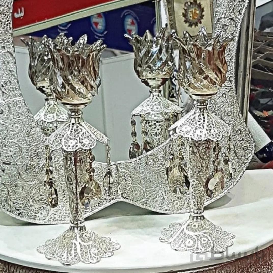 لاله کریستال ملیله کاری کد ۱۰۴۸۴