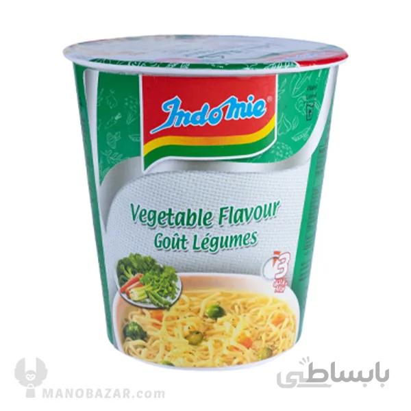 نودل لیوانی سبزیجات اندومی Vegetable وزن 60 گرم