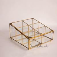 باکس شیشه ای شش قسمتی شیب دار