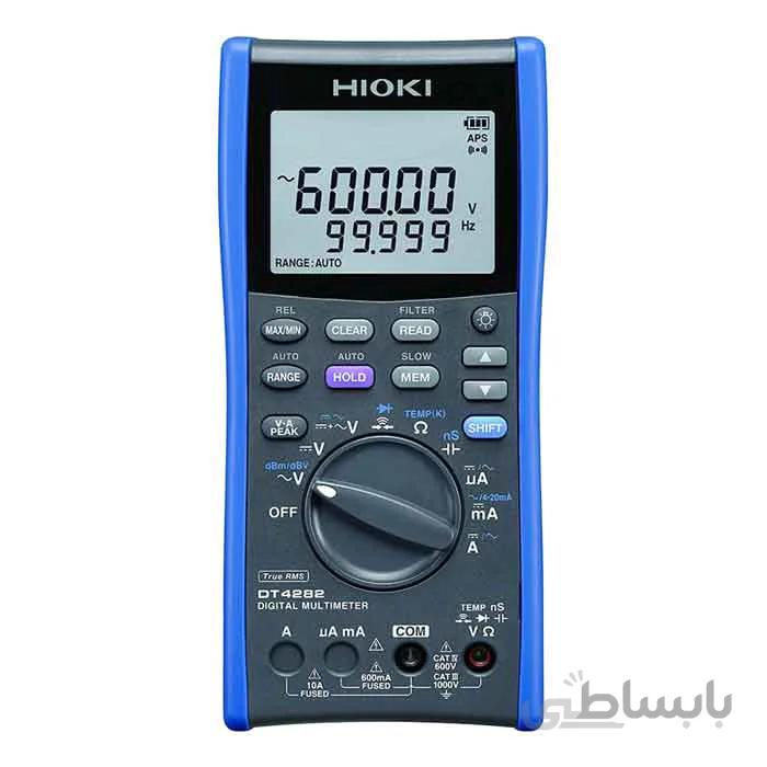 اهم متر، مولتی متر هیوکی DT 4282 ا DIGITAL MULTIMETER DT 4282 HIOKI