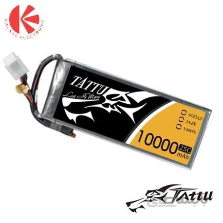 باتری لیتیوم پلیمر 25C -4S -14.8V- 10000mah