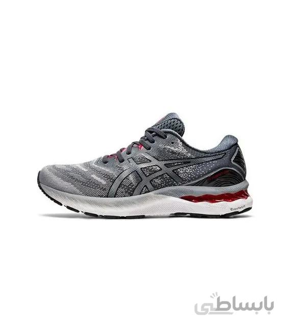 کفش پیاده روی مردانه طرح اسیکس Asics Gel Nimbus 23 Black Grey Red