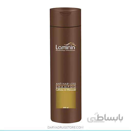 شامپو تقویت کننده حاوی ماینوکسیدیل 1% و کافئین لامینین