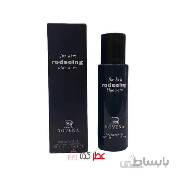 ادکلن روونا rovena rodeoing for him blue nero حجم 30 میل نارسیس بلو نویر