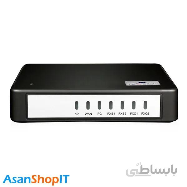 گیت وی تلفن آی پی به آنالوگ (FXS) نیوراک Newrock HX402G ا Newrock HX402G Analog IP Phone (FXS)