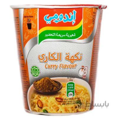 نودل فوری لیوانی اندومی با طعم کاری Indomie