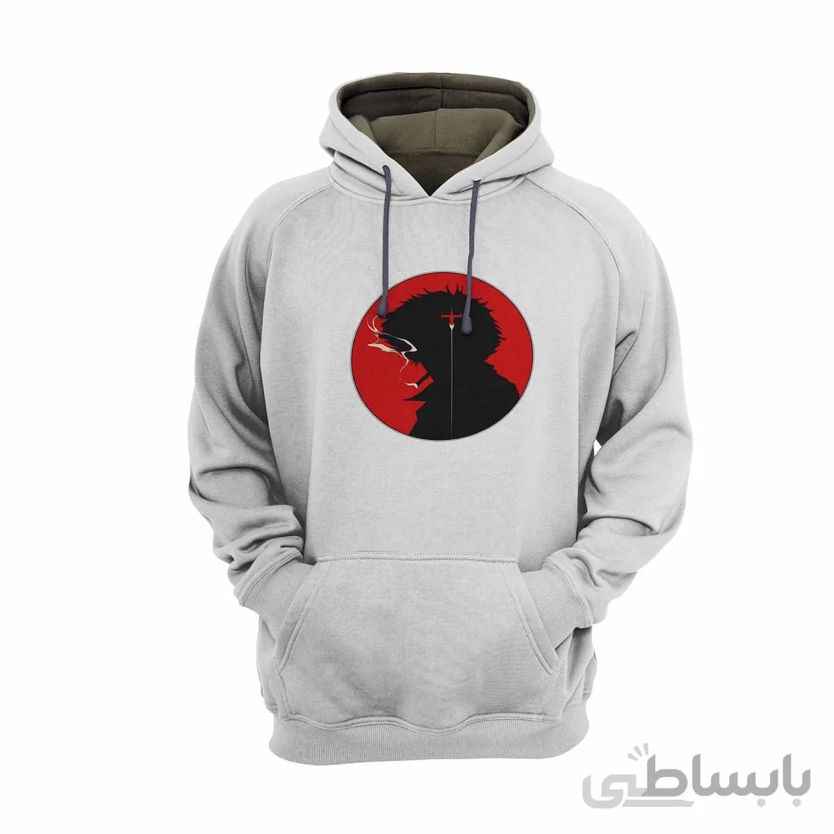 هودی سفید طرح انیمه کابوی بیباپ Cowboy Bebop کد KCT10460