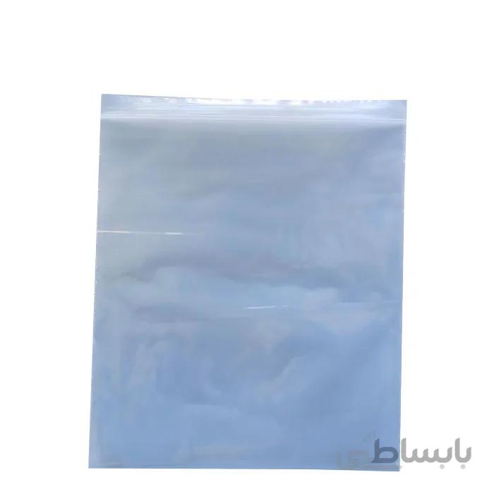 کیسه پلاستیکی زیپ دار 18×20 بسته 100 عددی