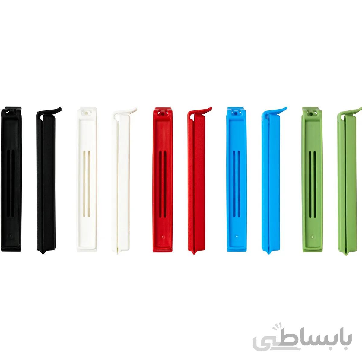 گيره کيسه ايکيا مدل Bevara بسته ي 10 عددي ا Ikea Bevara Bag Clamp 10 Pcs