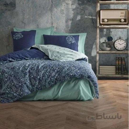 سرویس کاور کاتن باکس masco line دو نفره 4 تیکه کد 253899