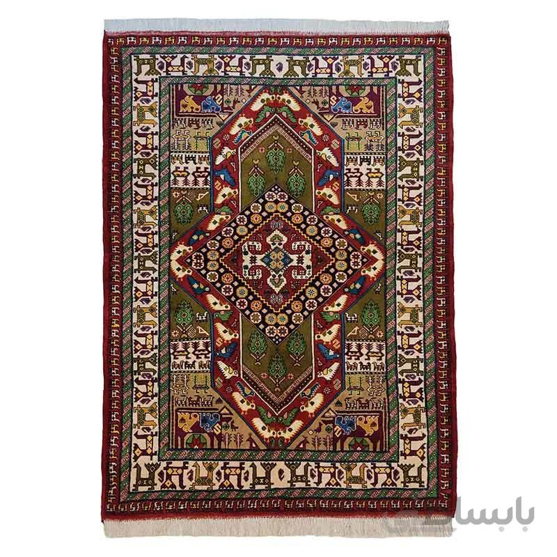 قالیچه دستباف قوچانی ابریشم دار