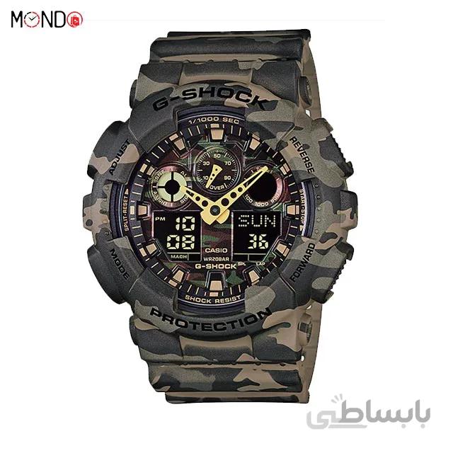 ساعت مچی مردانه کاسیو جی شاک مدل GA-100CM-5A ا GA-100CM-5A