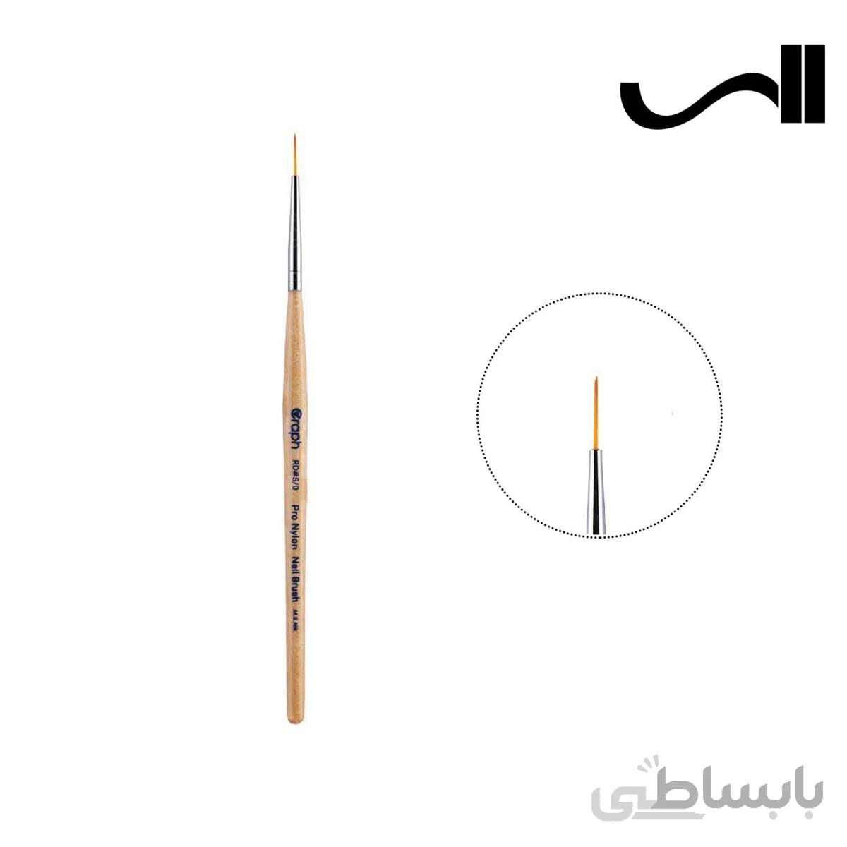 قلم موی طراحی ناخن گراف مدل rd.05