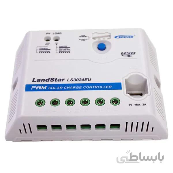 شارژ کنترلر 30 آمپر EP Solar مدل LS3024EU