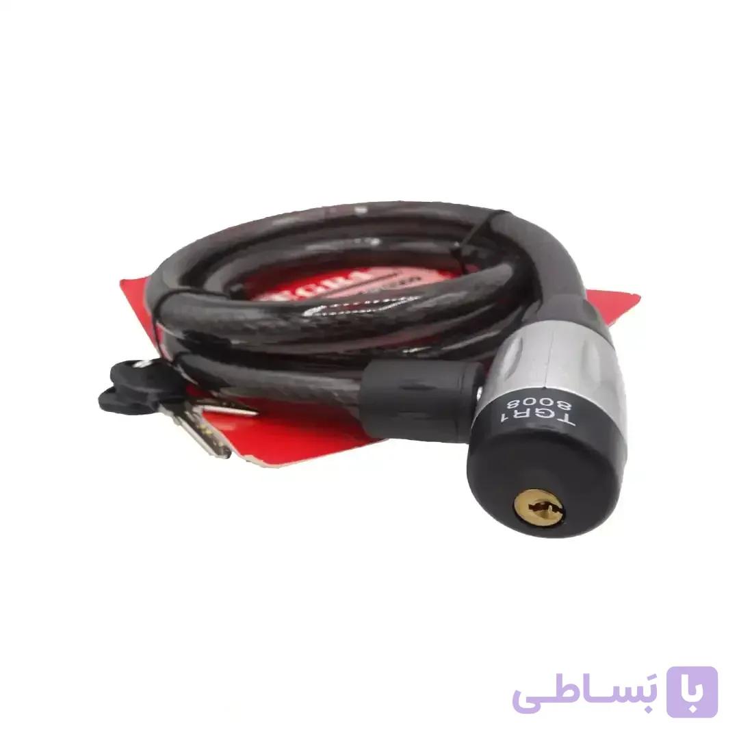 قفل کابلی موتور‌سیکلت و دوچرخه مدل TGR1