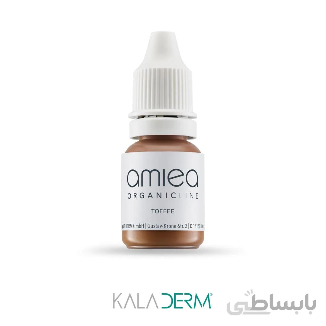 رنگ میکروپیگمنتیشن آمیا سری ارگانیک مدل Toffee