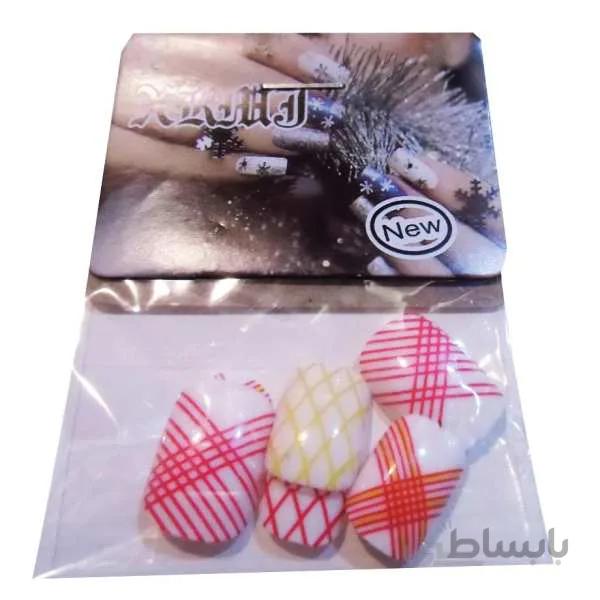 ناخن مصنوعی بچه گانه مدل 18 مجموعه 10 عددی