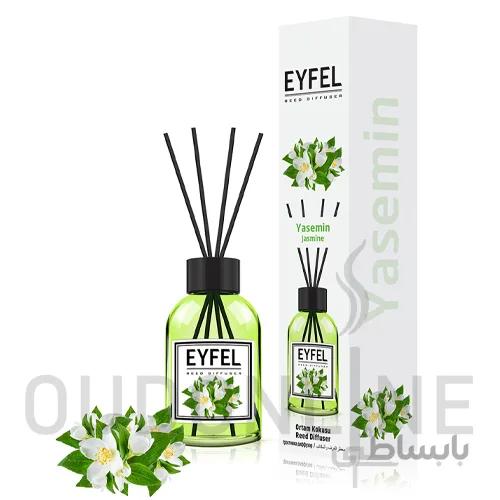 خوشبو کننده هوا ایفل EYFEL مدل یاس (یاسمین، جازمین) Jasmine حجم 110 میلی لیتر