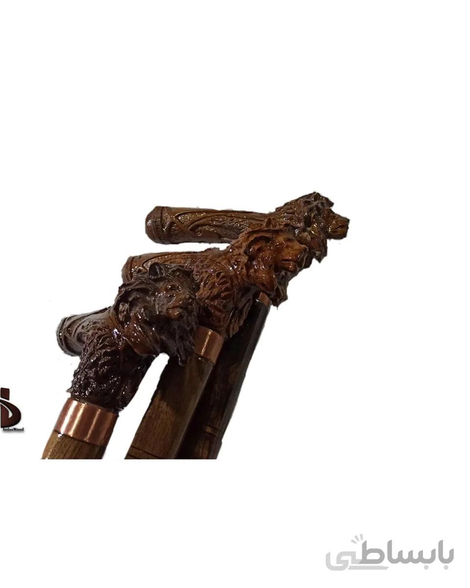 عصا چوبی منبتکاری