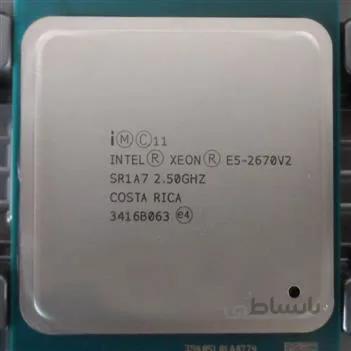 cpu E5-2670 v2 زئون قوی 10 هسته ای 25MB کش