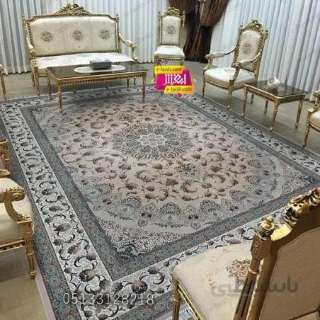 فرش ماشینی مشهد طرح 815005 بژ