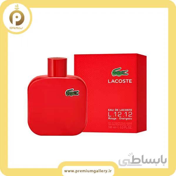 عطر ادکلن لاگوست روژ-قرمز | Lacoste L.12.12 Rouge
