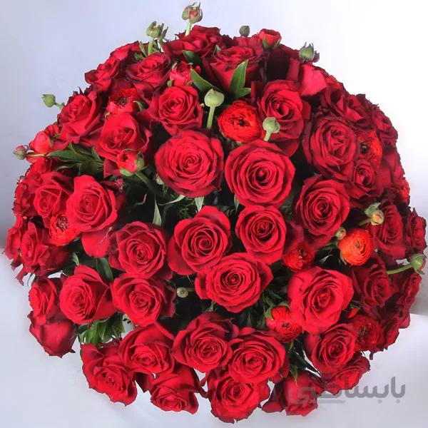 گلدان لوکس گل رز