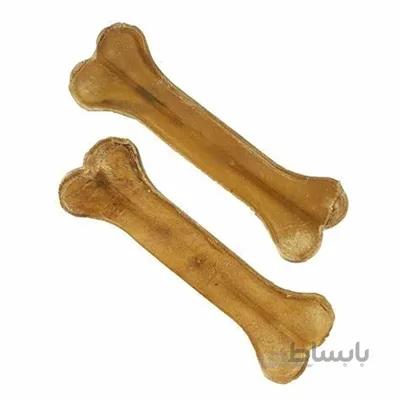 استخوان ژلاتینی مخصوص سگ بسته دو عددی - 12.5 سانتی متر