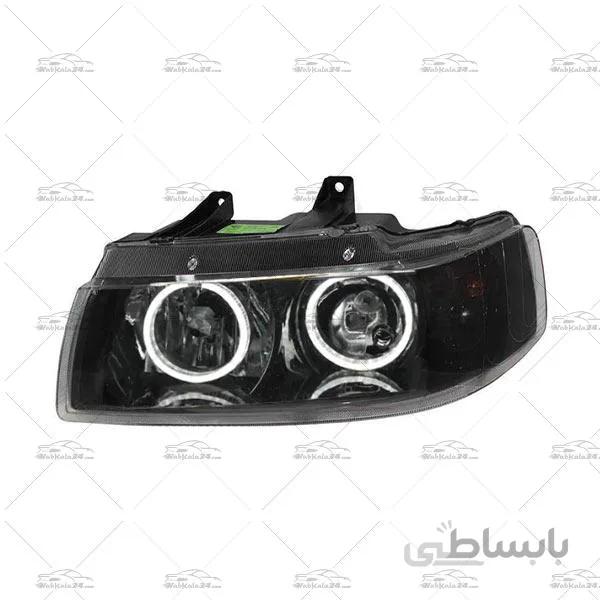 چراغ جلو اسپرت سمند طرح سه بعدی سفید ا 3D White Front Light For Samand Headlights