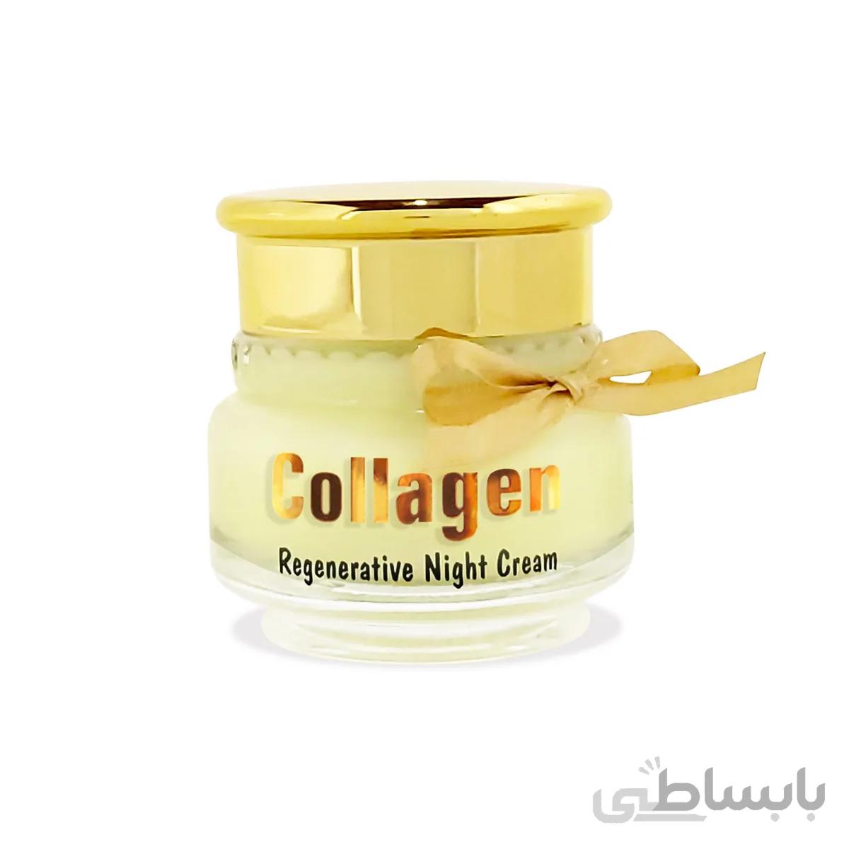 کرم احیا کننده شب وکلاژن ساز وکالی Collagen Wokali