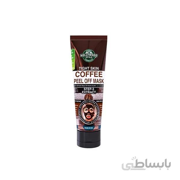 ماسک پیل اف قهوه هالیوود استایل